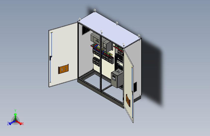 德力西双电源630Aplc控制柜