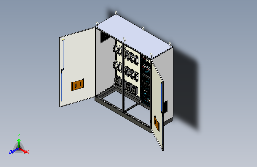 仿威图刀开关PLC柜延时