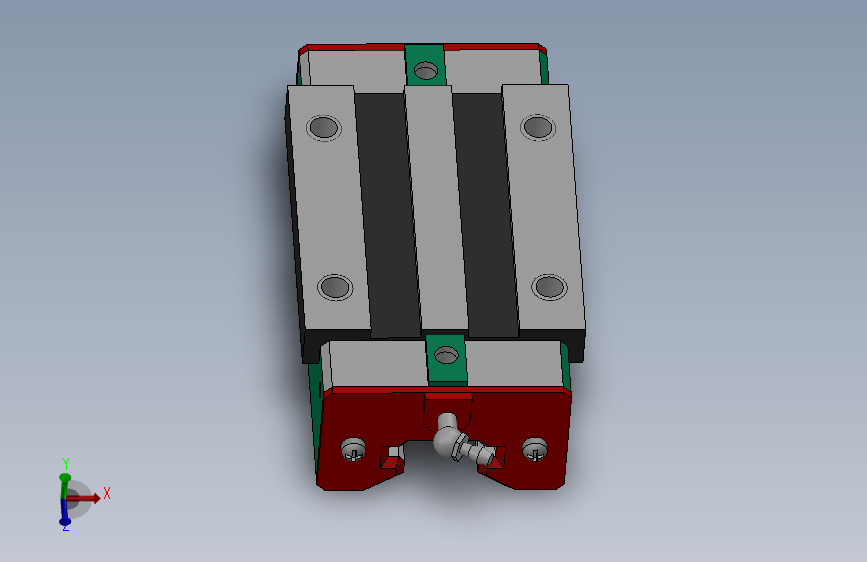 B400EGH-CA系列直线导轨[EGH(四方型)15C(重负荷)A(上锁式)]_滑块1HL05-01按钮