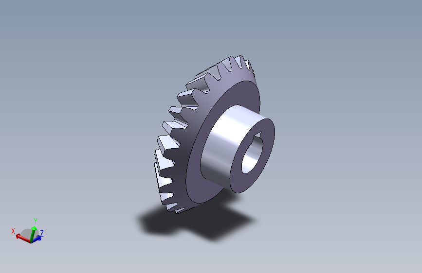圆锥齿轮二23×2