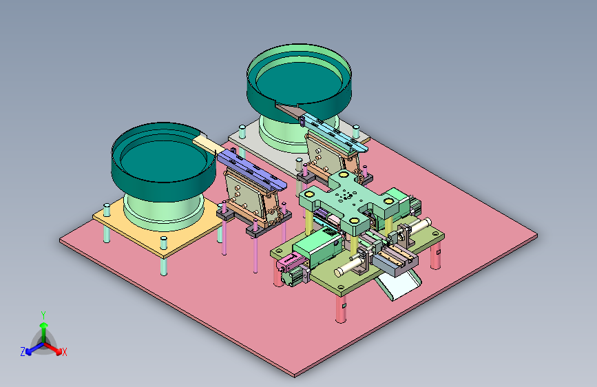 A200集成双送料插件自动组装机