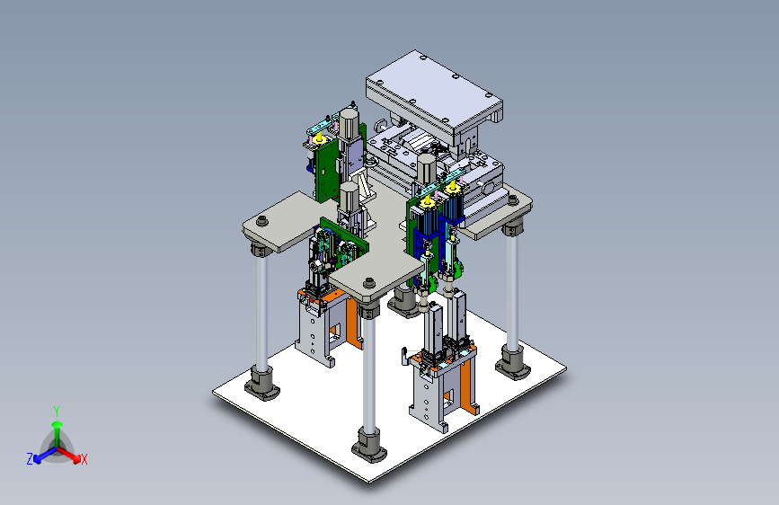 B300 汽车座椅骨架自动焊接工装