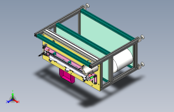 GL-9720 汽车密封条自动涂胶机