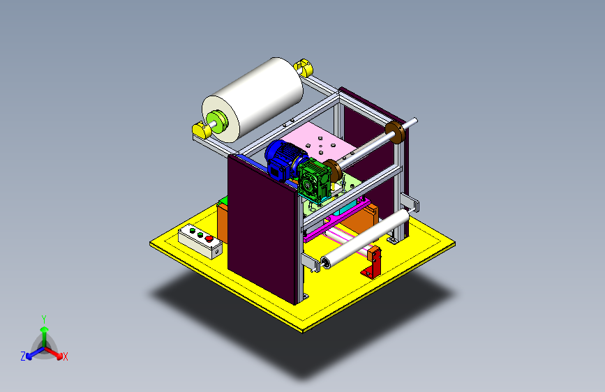 S500 预制菜盒自动覆膜封切机