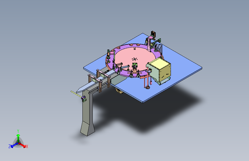 R600 转盘式传感器检测分选机