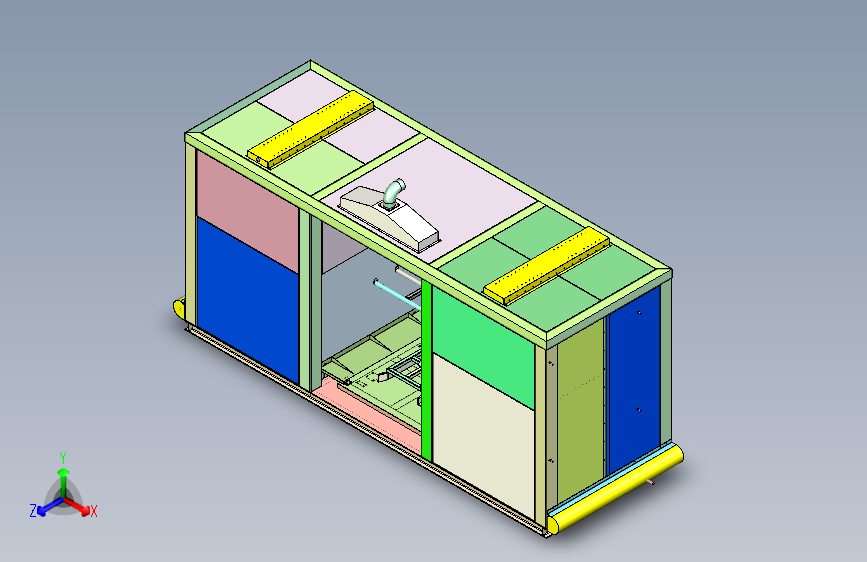 SY-8490 食品烘焙三工位隧道式烤箱