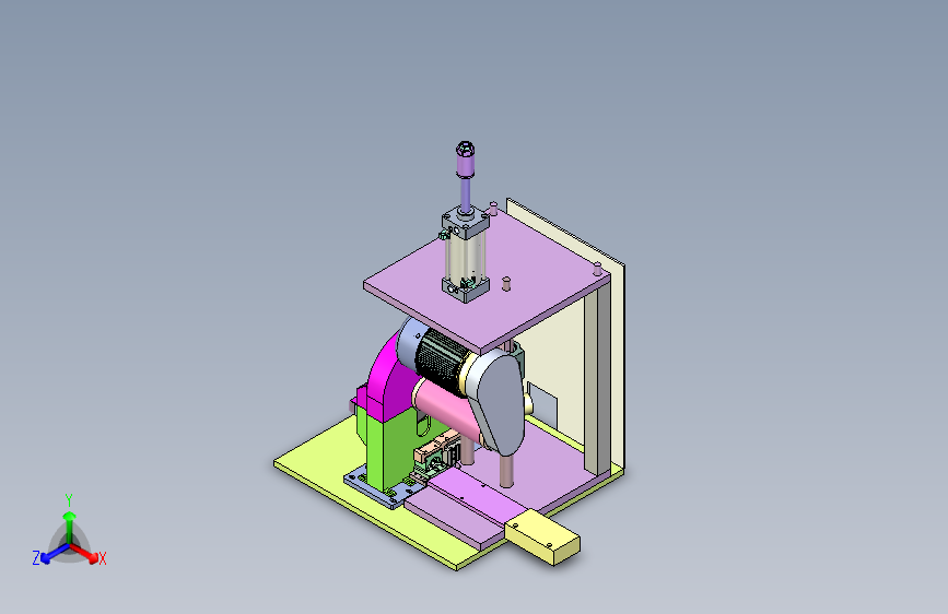 YJ-96金属弹片冲切成型机