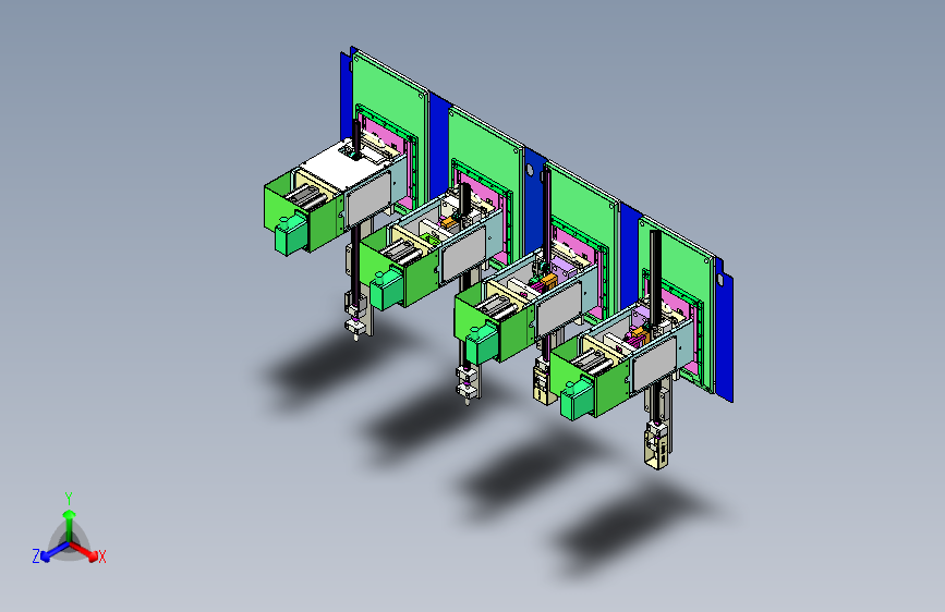 电池电芯4工位热压整形机