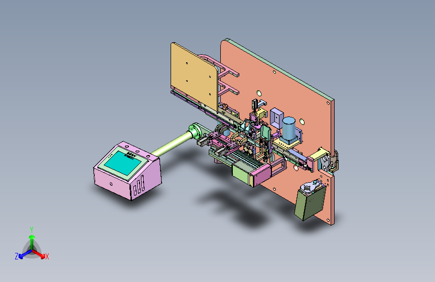 光纤快速连接器端面研磨检测一体机