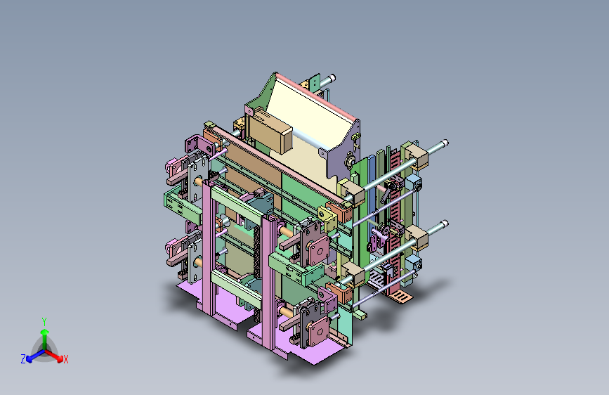 平板显示屏背光模组组装机