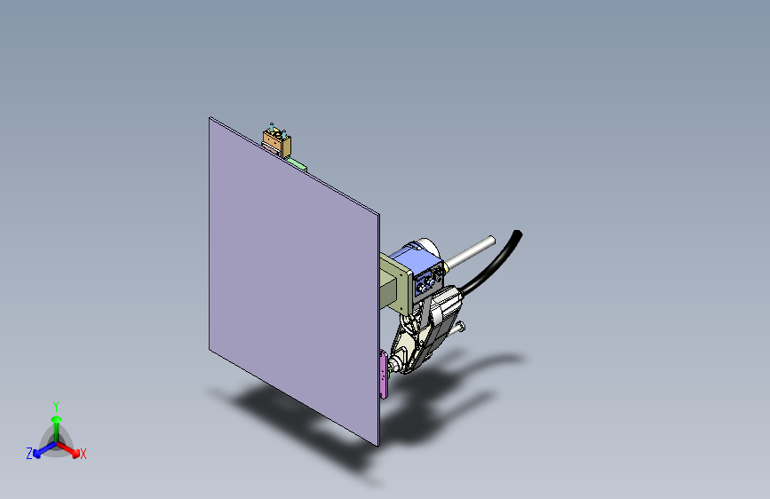 汽车 B 柱加强板焊接上料工作站