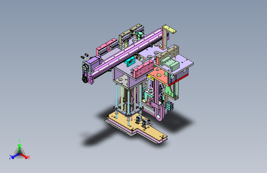 汽车电机定子绝缘纸插装机