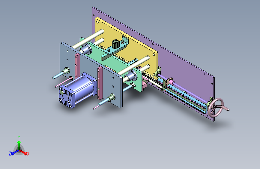 汽车中控面板热熔铆点工装