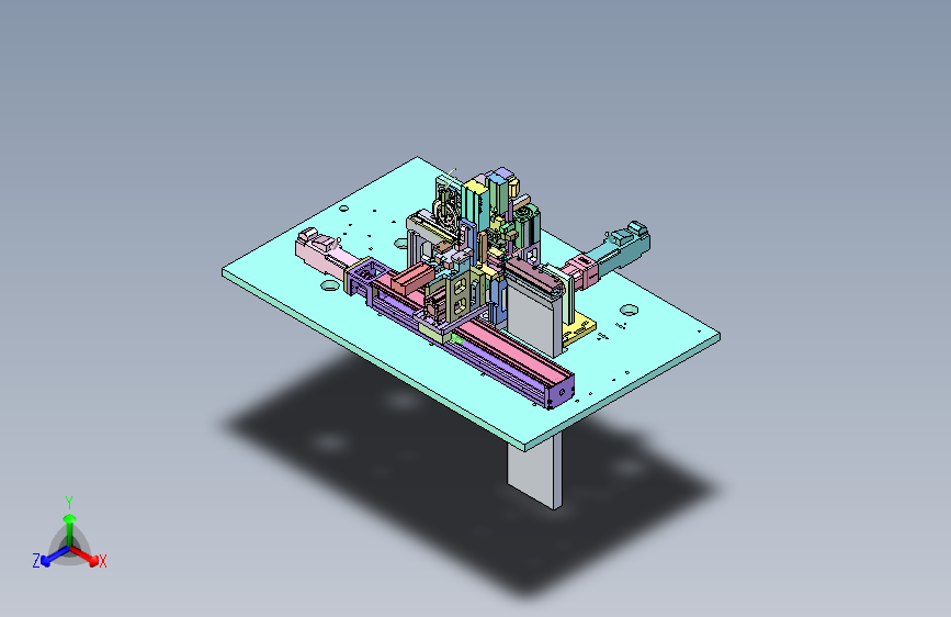 汽车座椅线束插头组装工装