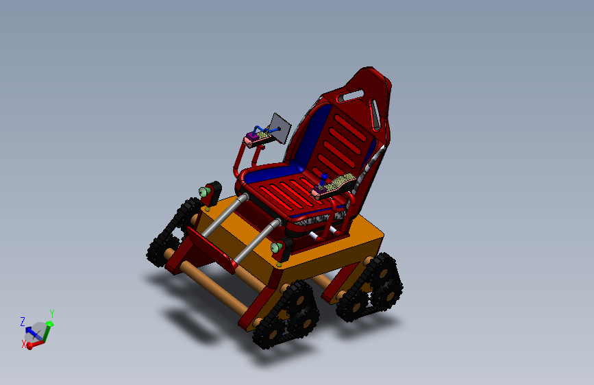全地形轮椅