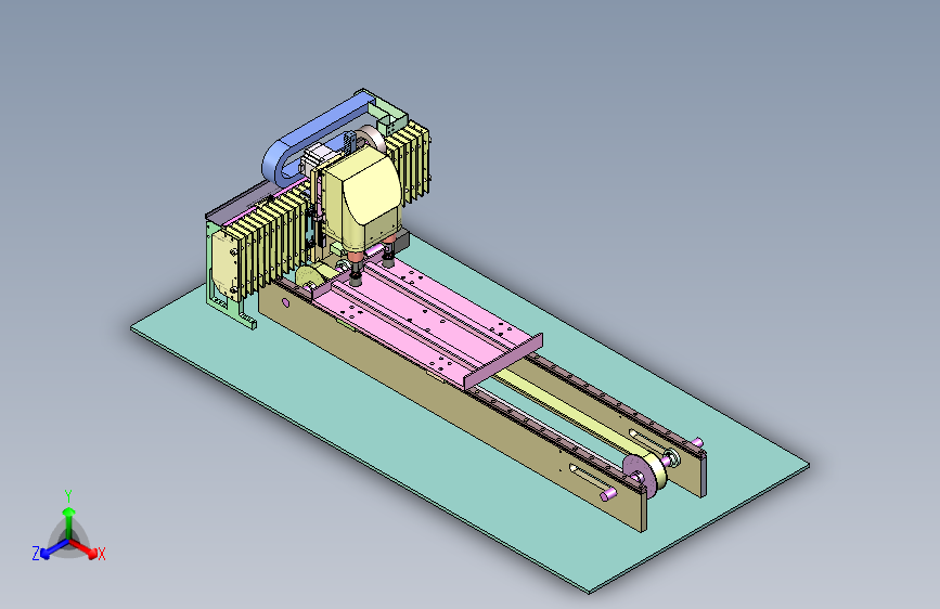 双工位飞拍视觉检测模组