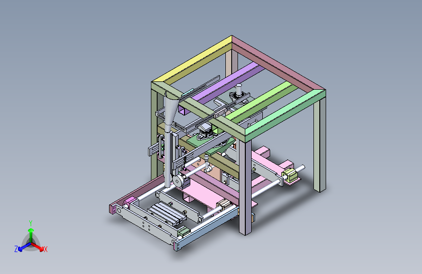 小型轴承自动装袋封口机