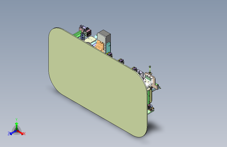 新能源汽车前舱线束集成检测工装