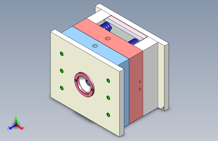 创意杯盖杯垫注塑模具设计--872609-250