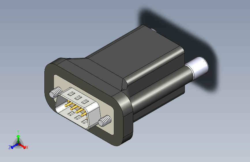 A0001724-连接器 RS232 D-SUB 9 针