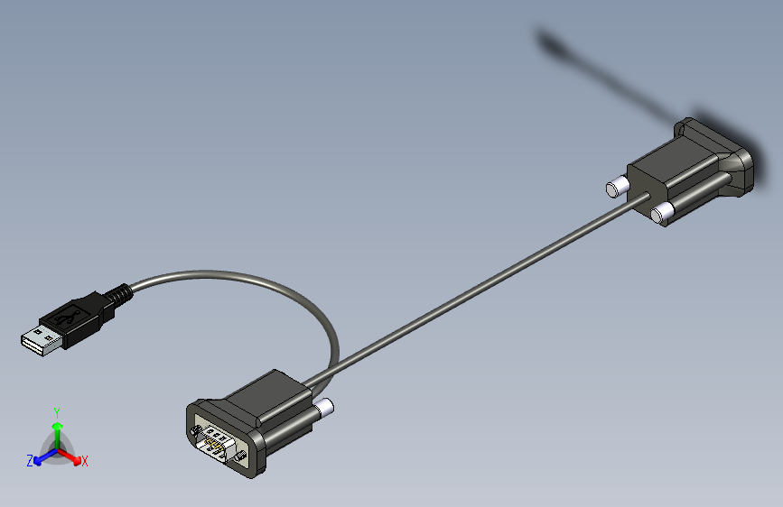 A0001722-SMTIV-RS232 通信电缆 RS232 USB A