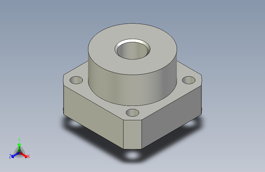 爱安特丝杠支撑座CFF-30A