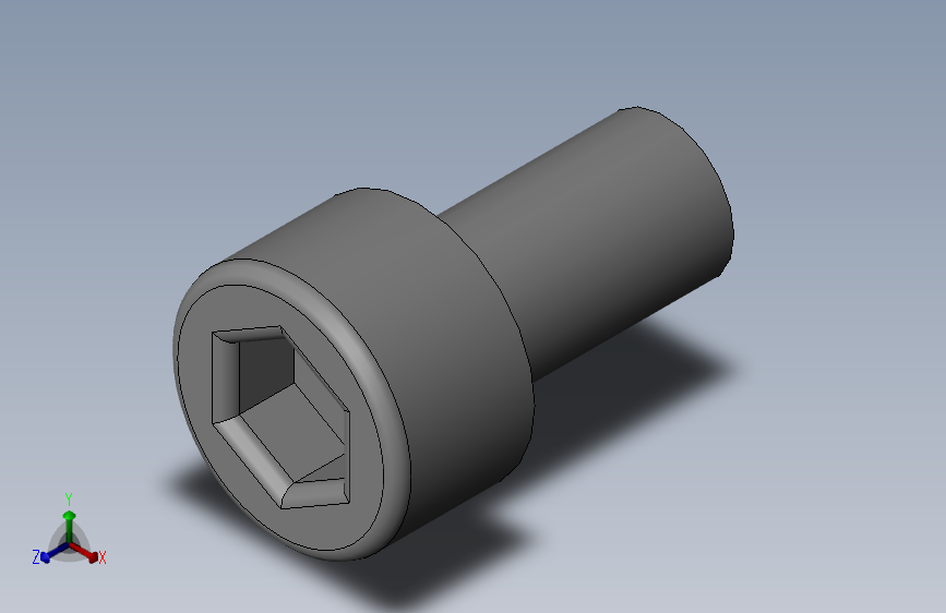 L=10内六角圆柱头螺钉GB70-85