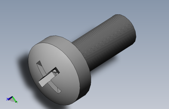 L=10十字槽盘头螺钉GB818-85