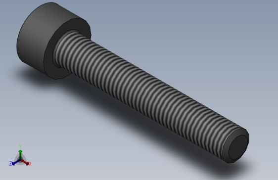 GB／T70．1-2000内六角圆柱头螺钉M4×25