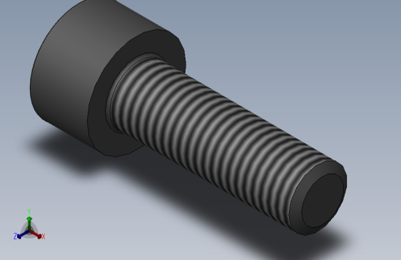 GB／T70．1-2000内六角圆柱头螺钉M5×16