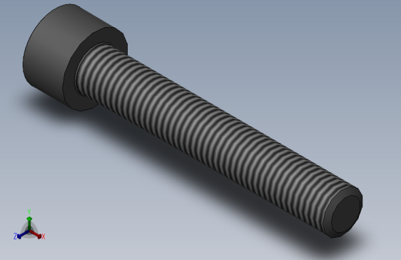 GB／T70．1-2000内六角圆柱头螺钉M8×50