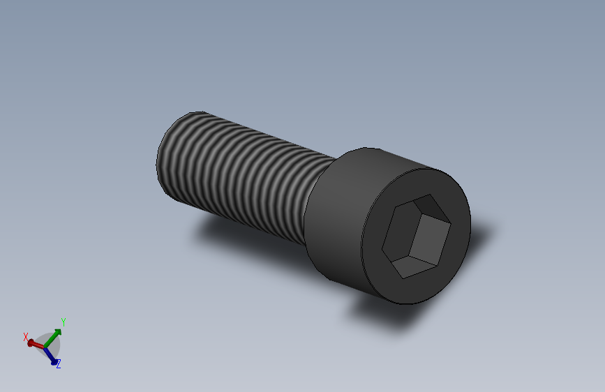 GB／T70．1-2000内六角圆柱头螺钉M12×35
