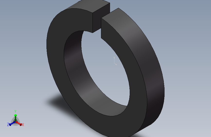GB／T93-1987标准型弹性垫圈(装配)6×1．6
