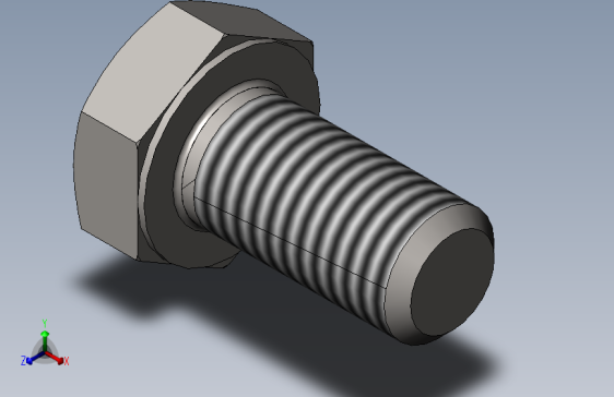 GB／T5781-2000六角头螺栓全螺纹C级M10×20