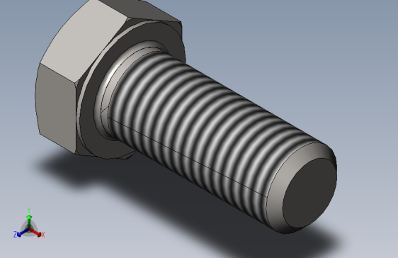 GB／T5781-2000六角头螺栓全螺纹C级M12×30