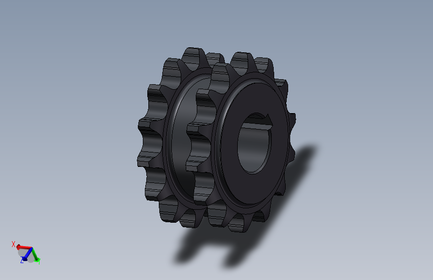 06-02-04-00A双排链轮12A14Z-借用件