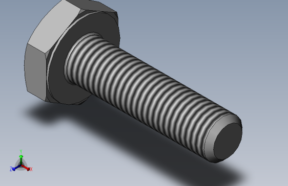GB／T5781-2000六角头螺栓全螺纹C级M16×60