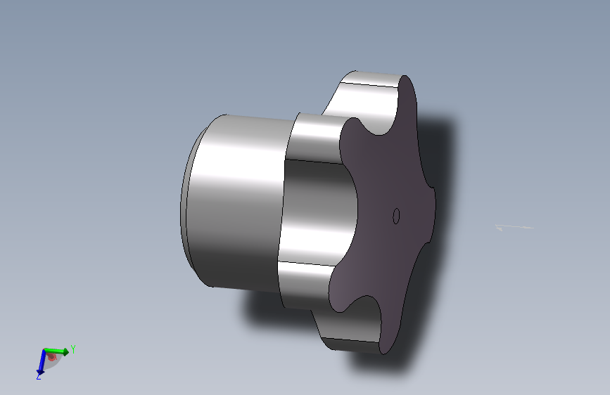 五角型外螺纹安装把手(旋钮)[PKEB-M6-15] - 副本