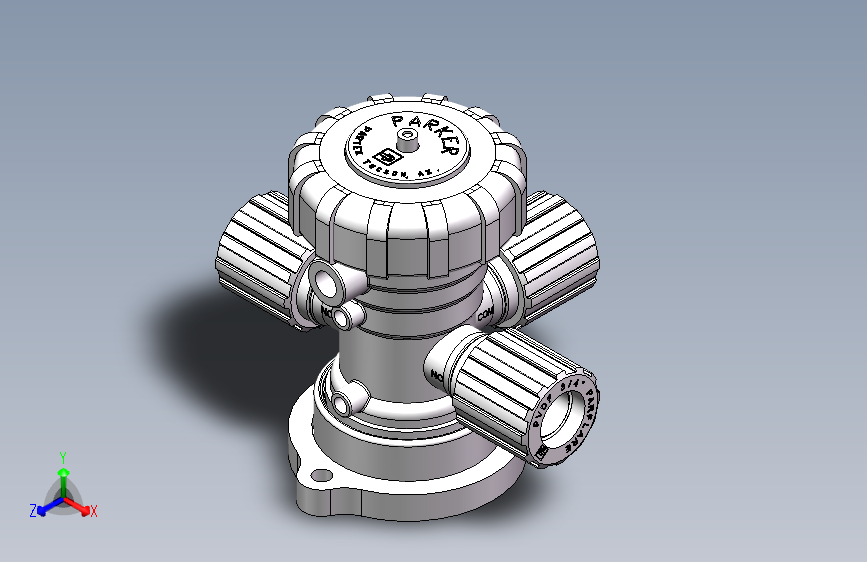 4气控三通药液阀-PV-11-022-(Parker)