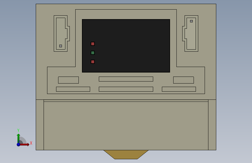 DEVICE NET模块-GT1-DA04(OMRON) 正面视图