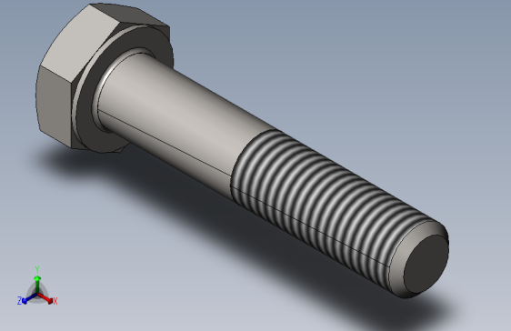 GB／T5780-2000六角头螺栓C级M8×40