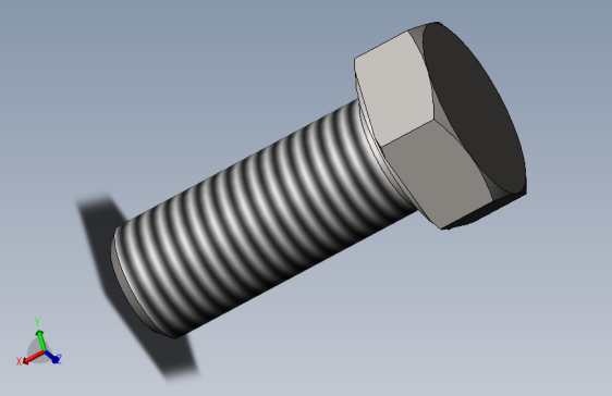 GB／T5783-2000六角头螺栓全螺纹M20×50