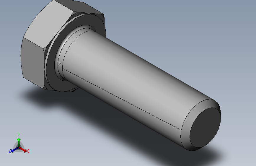 GB／T5786-2000六角头螺栓细牙全螺纹A级和B级(M14)×45