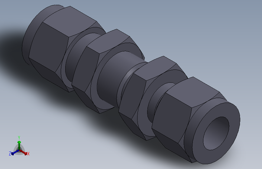 卡套接头（3／8穿板）-BU-03-0(ZY-LOK)