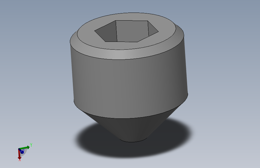 内六角锥端紧定螺钉M8×8