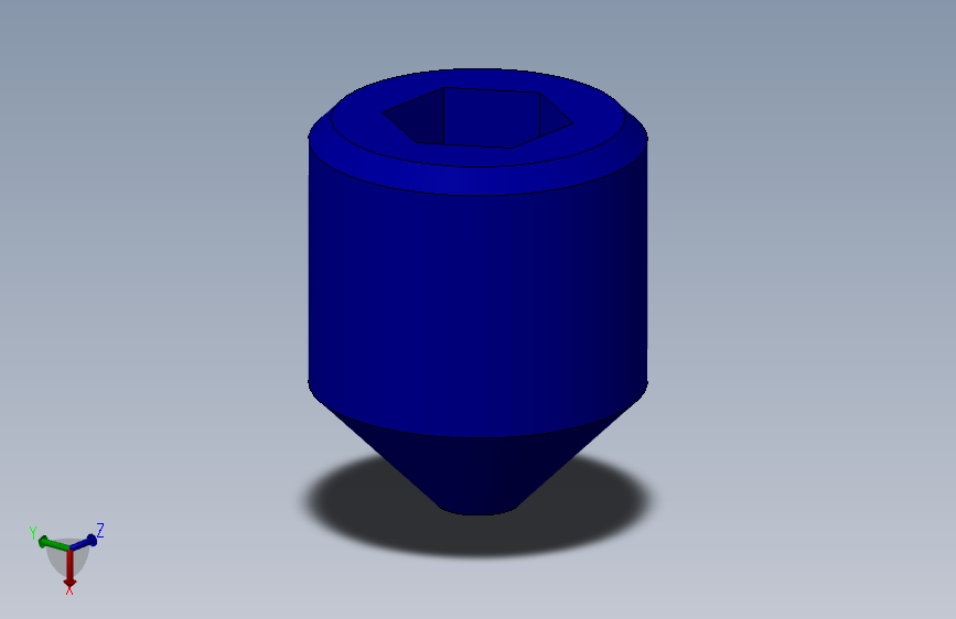 内六角锥端紧定螺钉M10×30