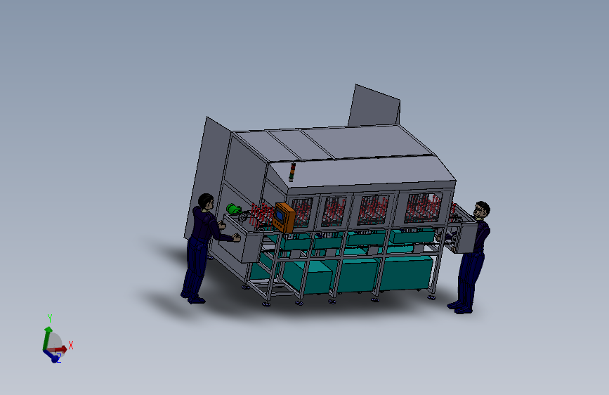 通道式高压喷淋清洗机