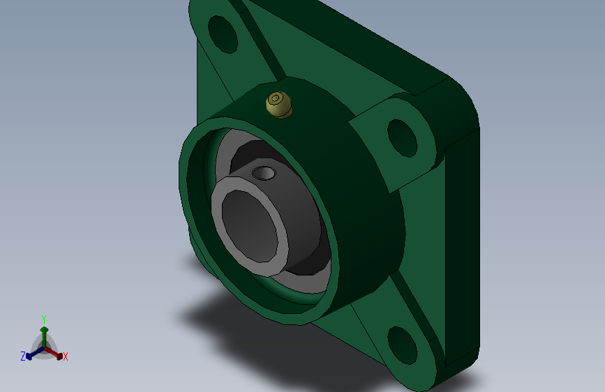 GB／T7810-1995带方形座轴承UCFU204