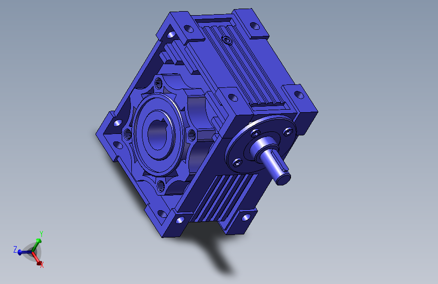 NRV型蜗轮减速机_NRV 050-20  B3