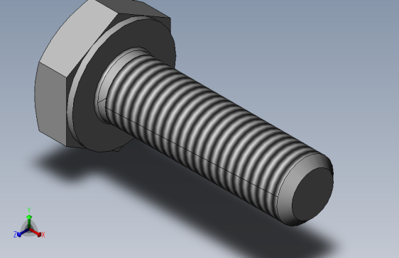 GB／T5783-2000六角头螺栓全螺纹M3×10